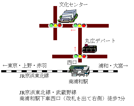 文化センター地図